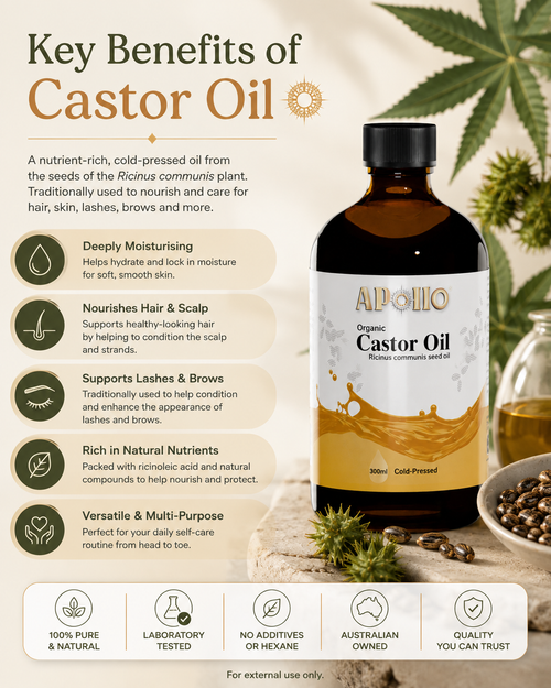 Certified Organic Castor Oil