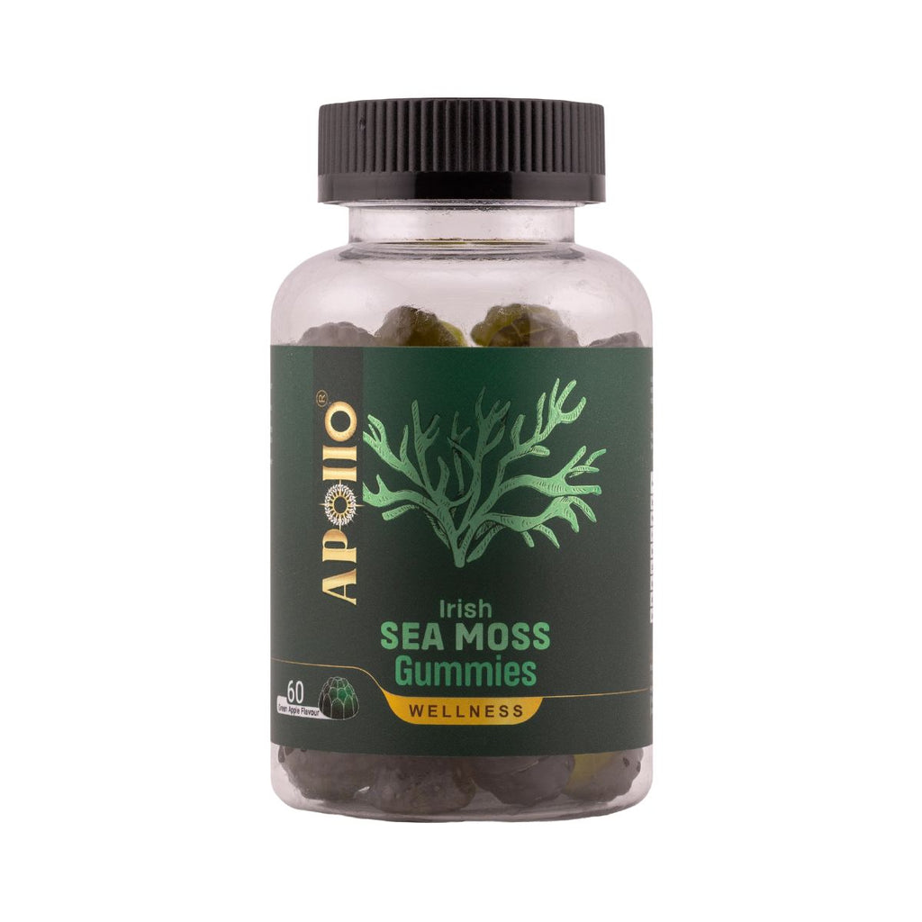 Apollo Irish Sea Moss Gummies (Green Apple Flavour)