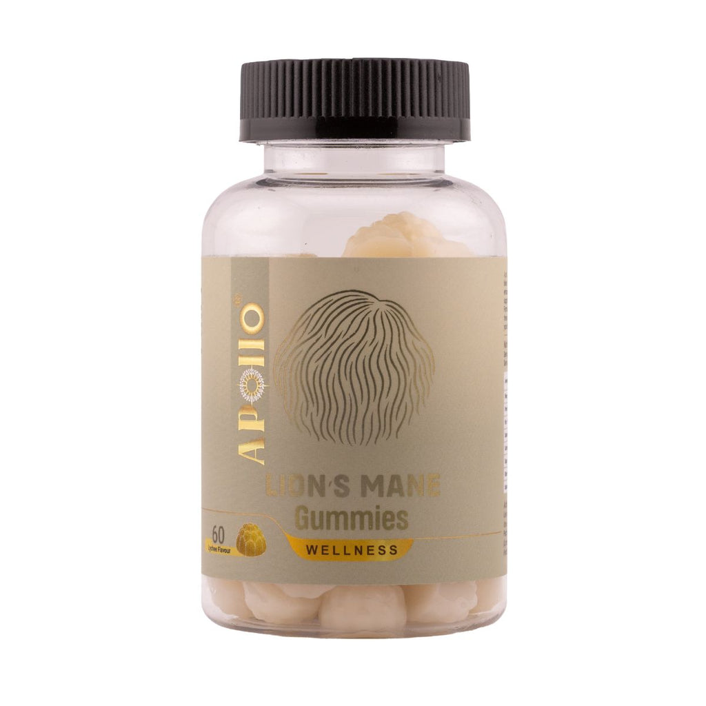 Apollo Lion’s Mane Gummies (Lychee Flavour)