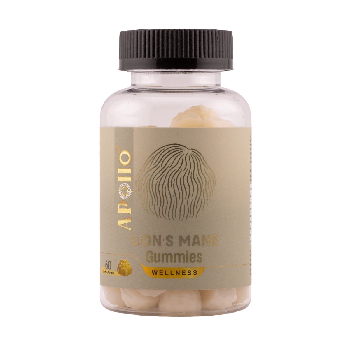 Apollo Lion’s Mane Gummies (Lychee Flavour)