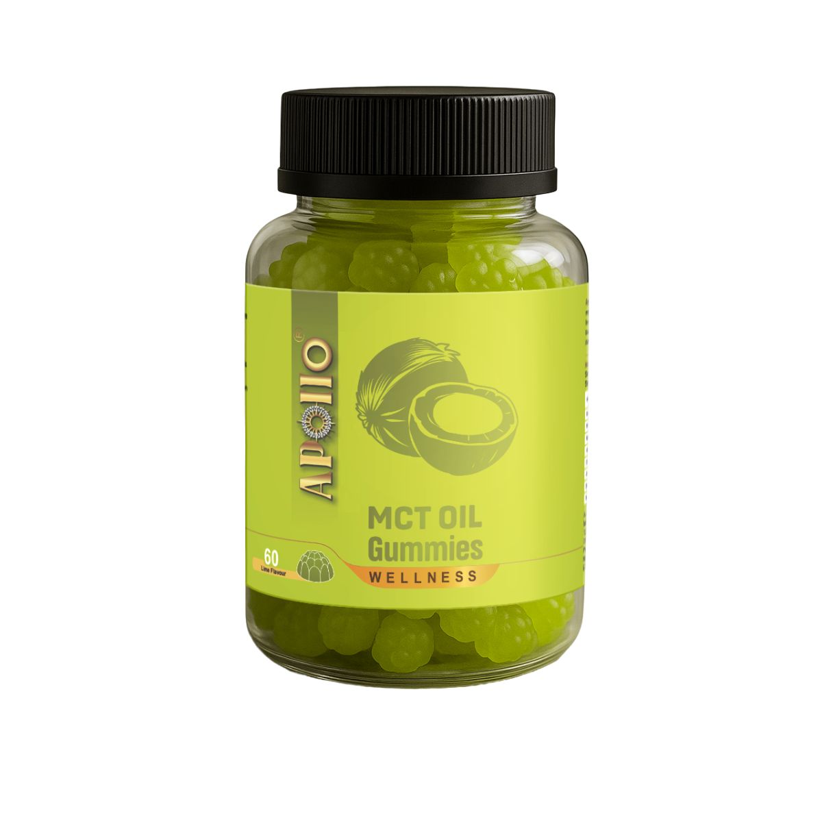 Apollo MCT Oil Gummies (Lime Flavour)