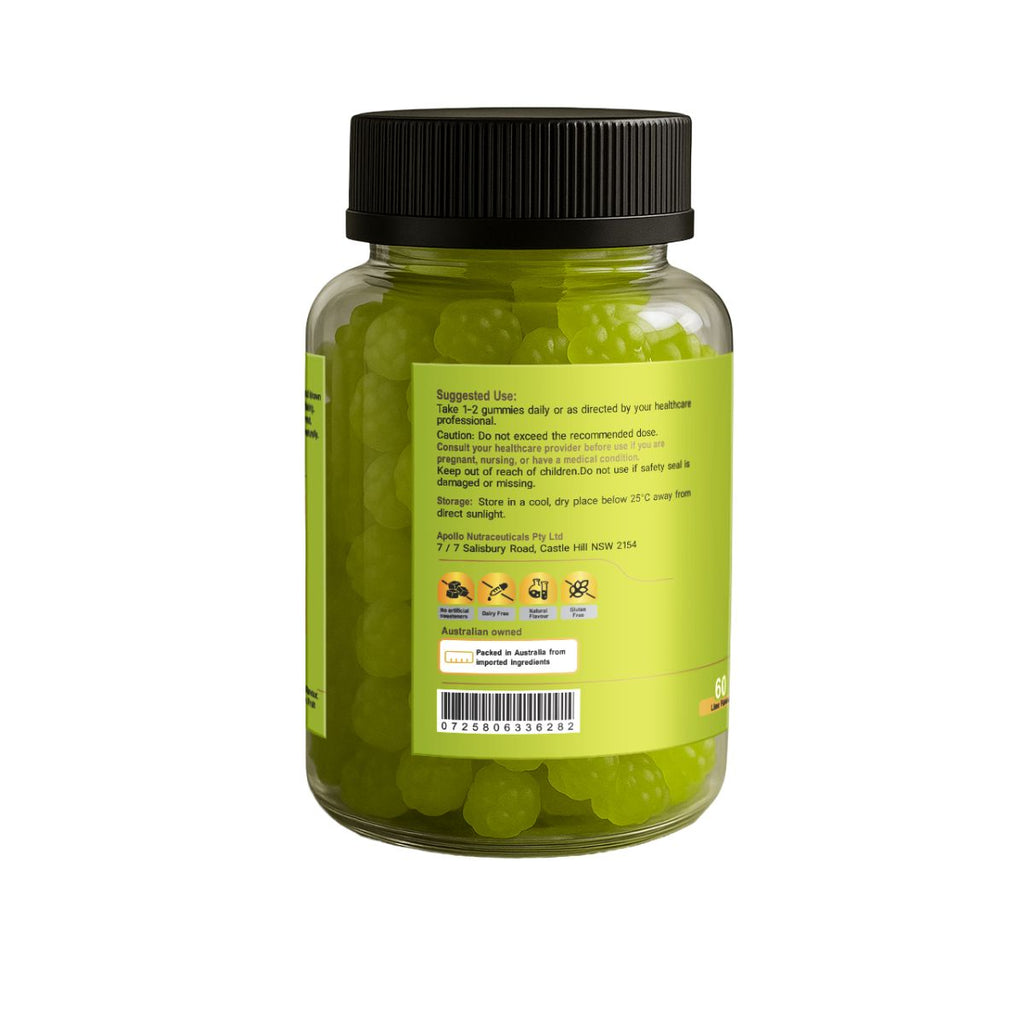 Apollo MCT Oil Gummies (Lime Flavour)