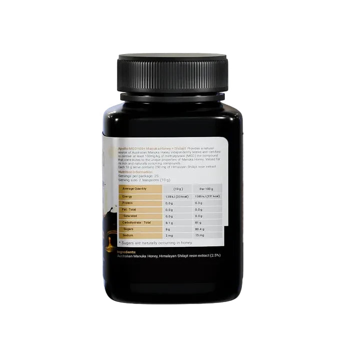 Manuka Honey + Himilayan Shilajit