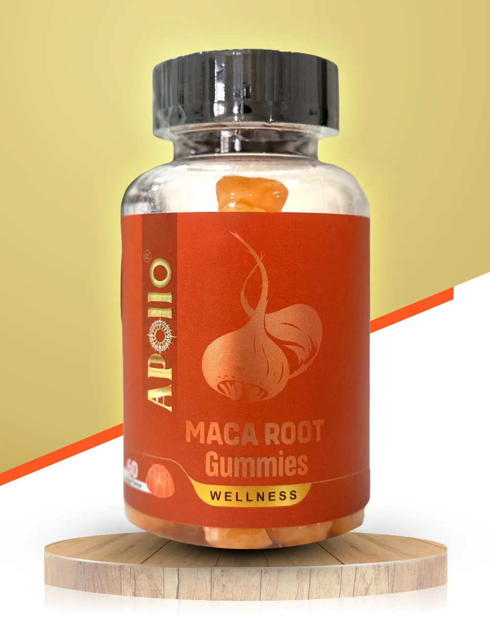 Apollo Maca Gummies Orange Flavour – Natural Energy Supplement Brisbane