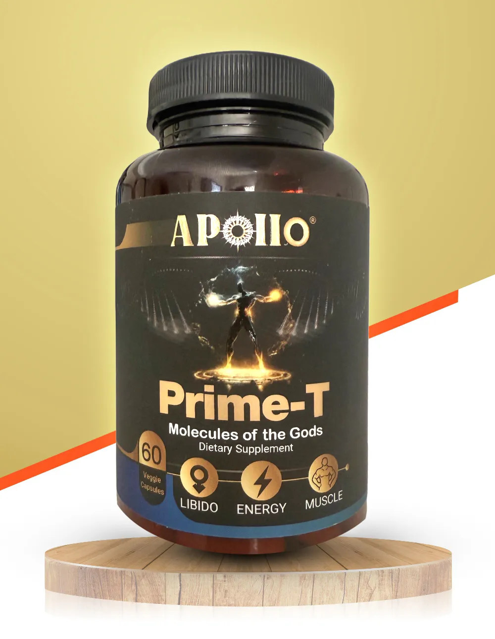 Apollo Prime-T capsules for men’s testosterone and vitality support – Brisbane